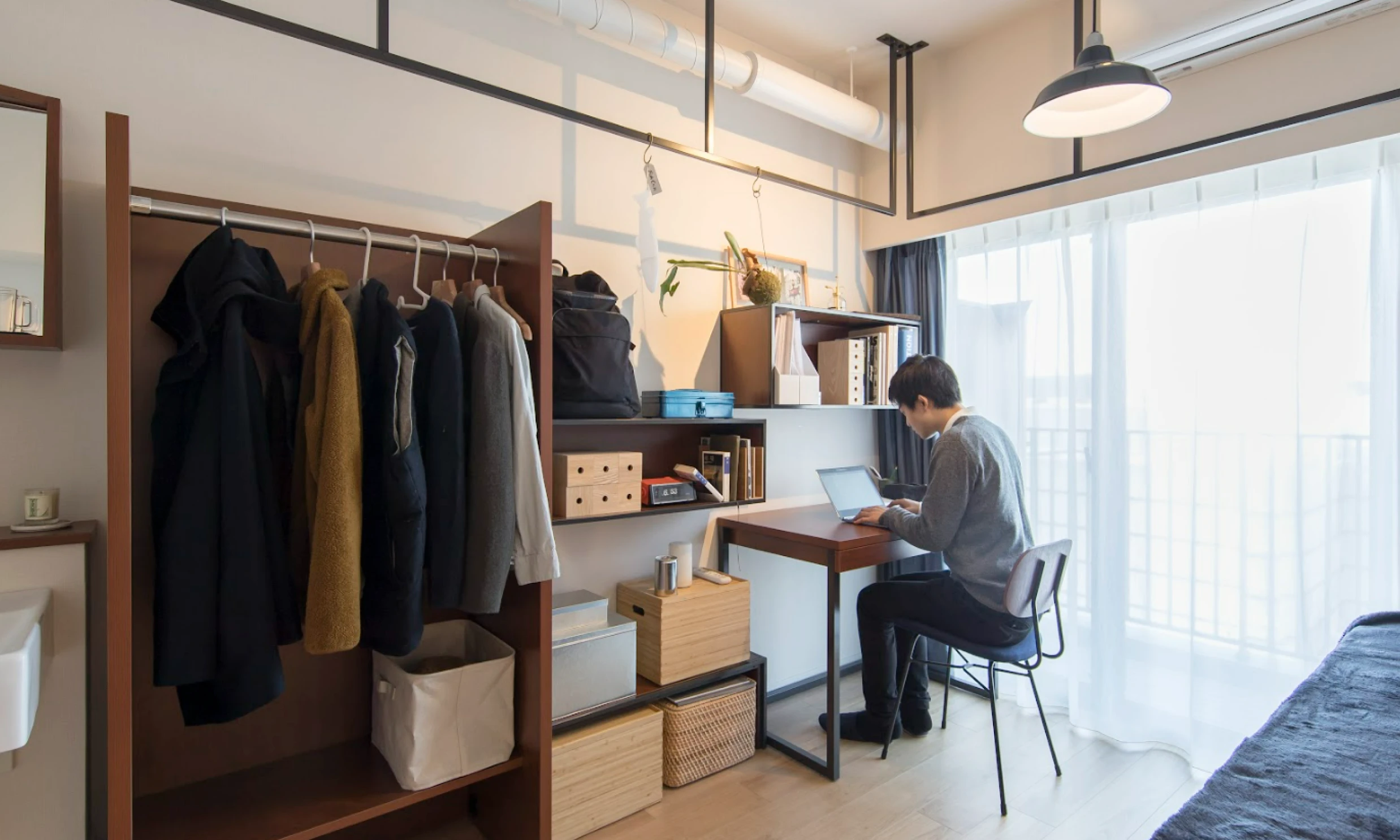家具付きの居室イメージ
